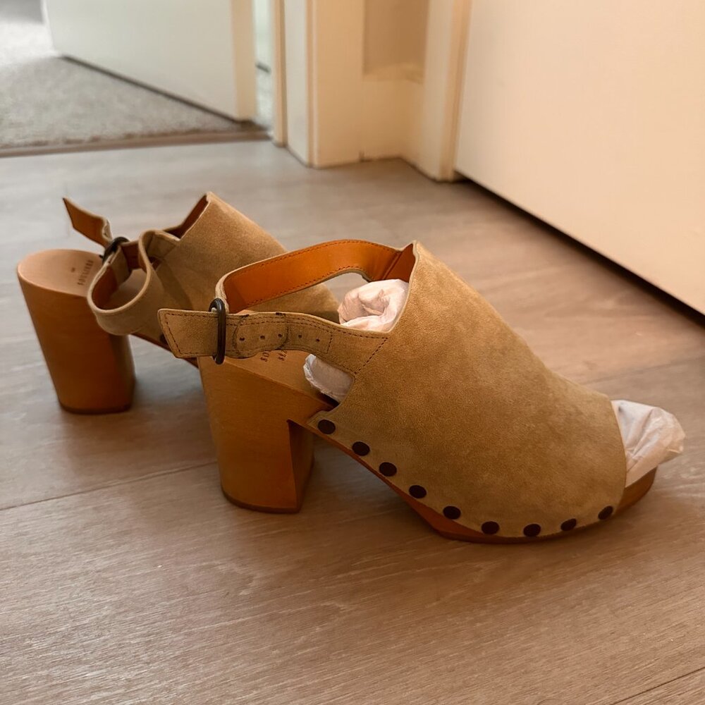 SEZANE Dakota High Clogs, Size US 7 (FR 38) - Picture 9 of 9